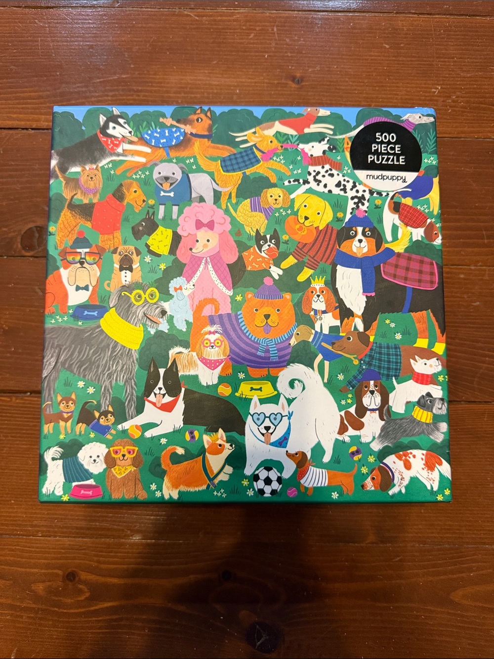🧩500 PC Mudpuppy Doggone Days Jigsaw Puzzle